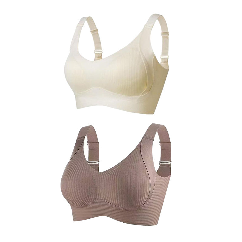 🔥👙Spevnite ovisnuté prsia bez kostíc – bezšvová push-up podprsenka. Na dobierku!