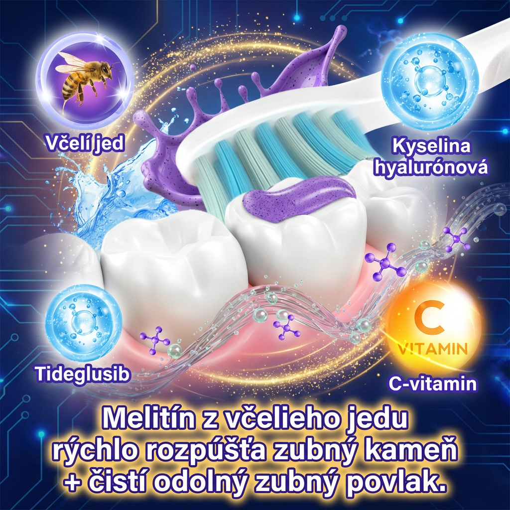 🌟Zubná pasta Rolimey® VioCore s včelím jedom