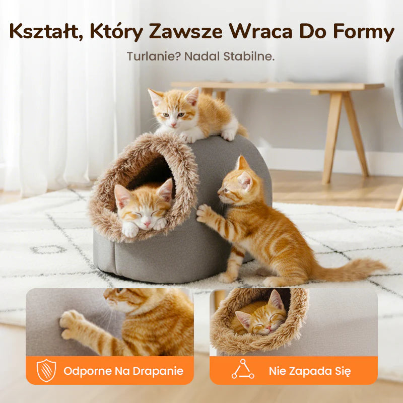 🐱🐶 Zimové legowisko pre domáce zvieratá – przytulné, teplé a ideálne pre psy, mačky a králiky! 🌟
