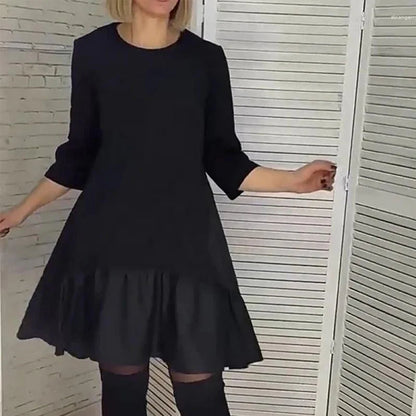 👗 Ležérne mikinové šaty s krížovým výstrihom – Maximálne pohodlie & elegantný štýl! ✨
