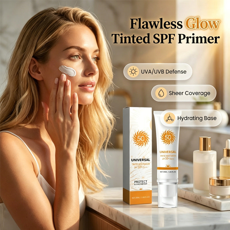 🌟✨ Tónovací podklad SPF 50+ – žiarivá pleť s ochranou!