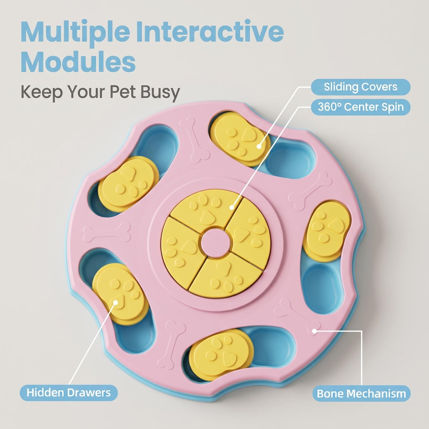 🐶✨ Hlavolamové kŕmidlo pre psov – pomalé jedenie a mentálna stimulácia!