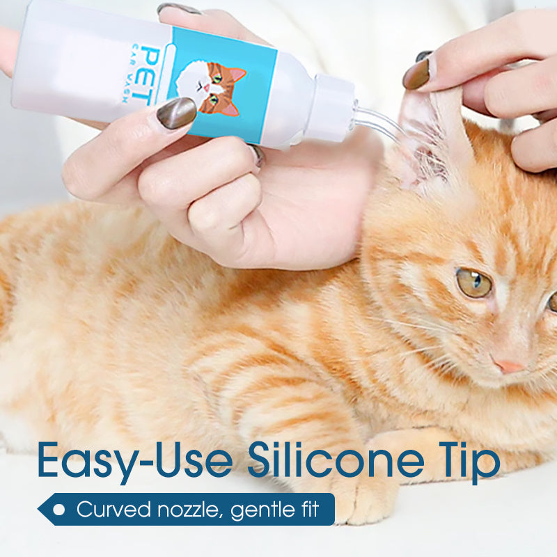 🌿 Čistič uší pre psov a mačky – úľava od svrbenia a zápachu! 🐶🐱