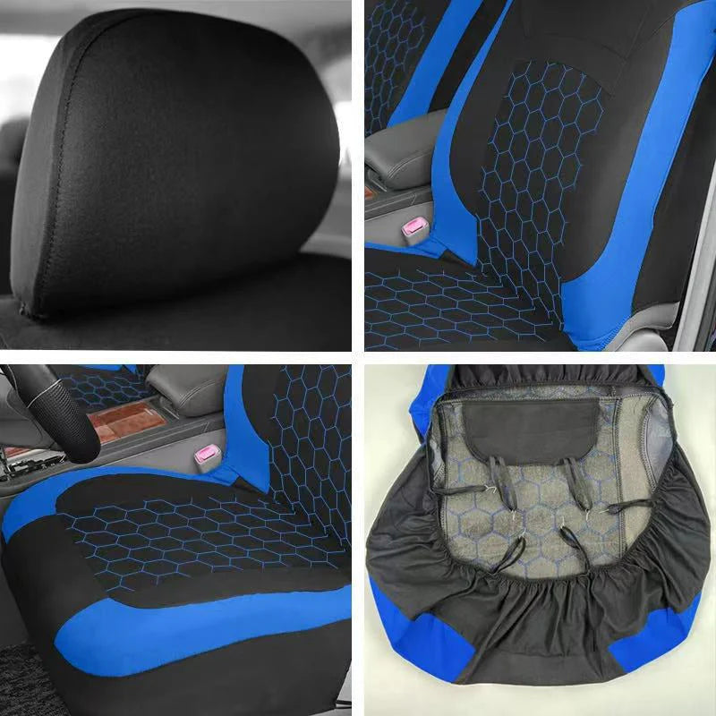 🚗Univerzálna sada 9 kusov poťahov na autosedačky pre 5-miestne modely🛡️