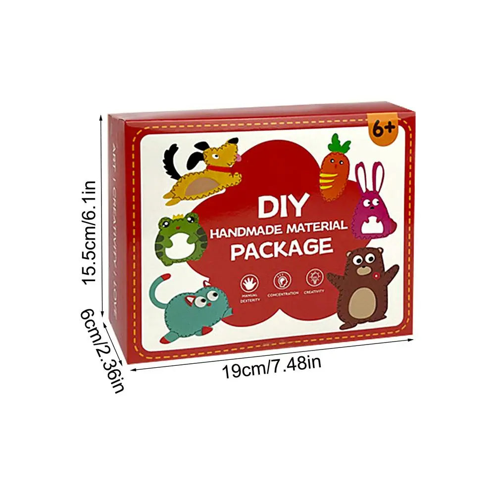 🎨 Detská DIY šijacia sada – Bezpečná, kreatívna, pre rozvoj malých majstrov!