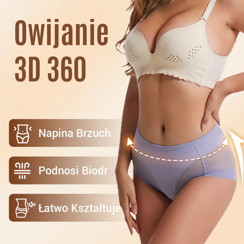 Dámske bezšvové tvarujúce nohavičky s vysokým pásom
