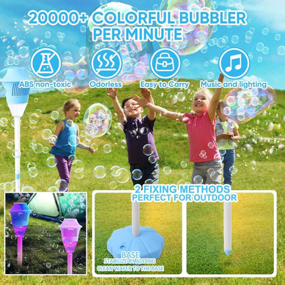 🎉✨ Svietiaci bublinový stroj s hudbou – čarovná zábava pre celú rodinu