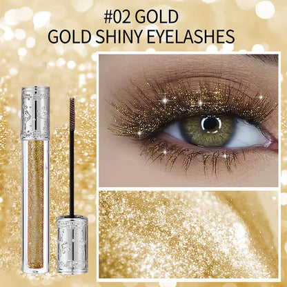 ✨ Iskrivá vodoodolná riasenka s glitterom – tvoje oči budú žiarivo hviezdiť celý deň aj večer! 💫🔥