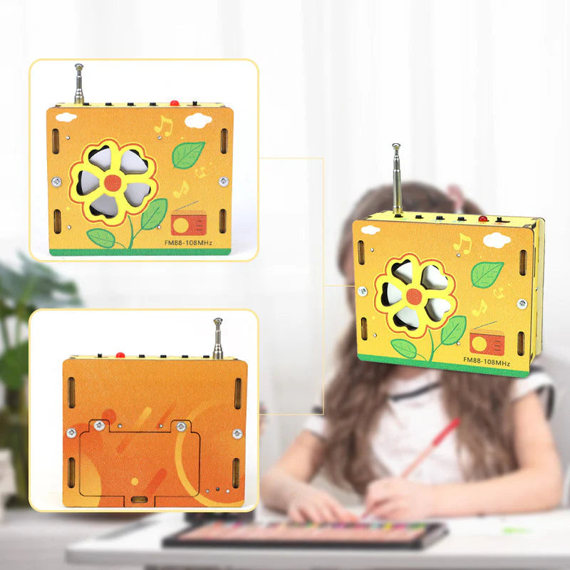 🌟 DIY vzdelávacie mini rádio – STEM zábava, praktické učenie a funkčný výsledok! 🎧