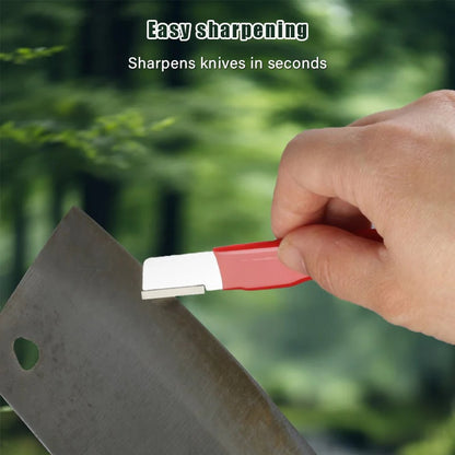 🌿 Prenosný brúsik na záhradné nožnice – rýchly a jednoduchý na nože a nožnice, ideálny na použitie vonku 🔪✂️