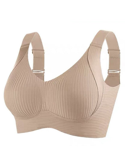 🔥👙Spevnite ovisnuté prsia bez kostíc – bezšvová push-up podprsenka. Na dobierku!