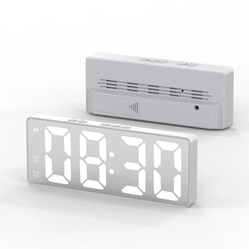 ⏰Minimalistický digitálny budík do spálne a kancelárie