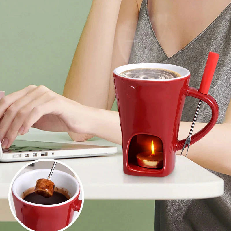 【⏰Časovo obmedzená ponuka za polovičnú cenu】Keramický hrnček na čokoládové fondue