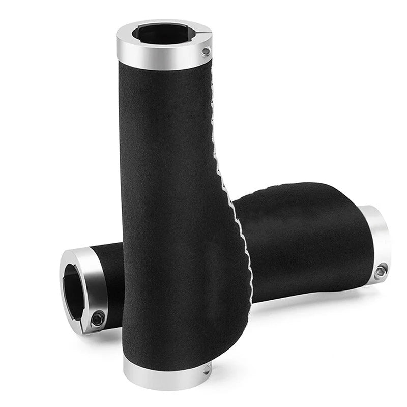🖐️ Ergonomické rukoväte riadidiel s opierkou pre dlane – krídlový dizajn, dvojité zaistenie a tlmiaci TPR ✨