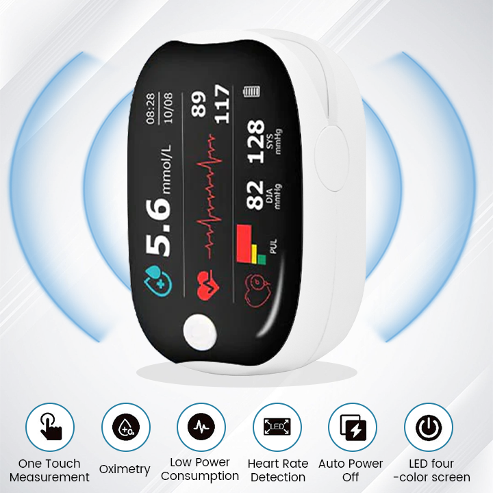 🔬 Laser Glucose Monitor – Brez bolečin, hitro in natančno merjenje krvnega sladkorja!