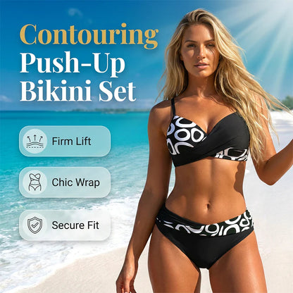 👙 50 % ZĽAVA NA OBMEDZENÚ DOBU! ✨ Dvojdielne dámske bikiny s push-up efektom