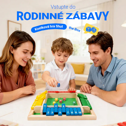 ✨ Stolová Hra Shut the Box – Rodinná Zábava A Matematický Trening! 🧩