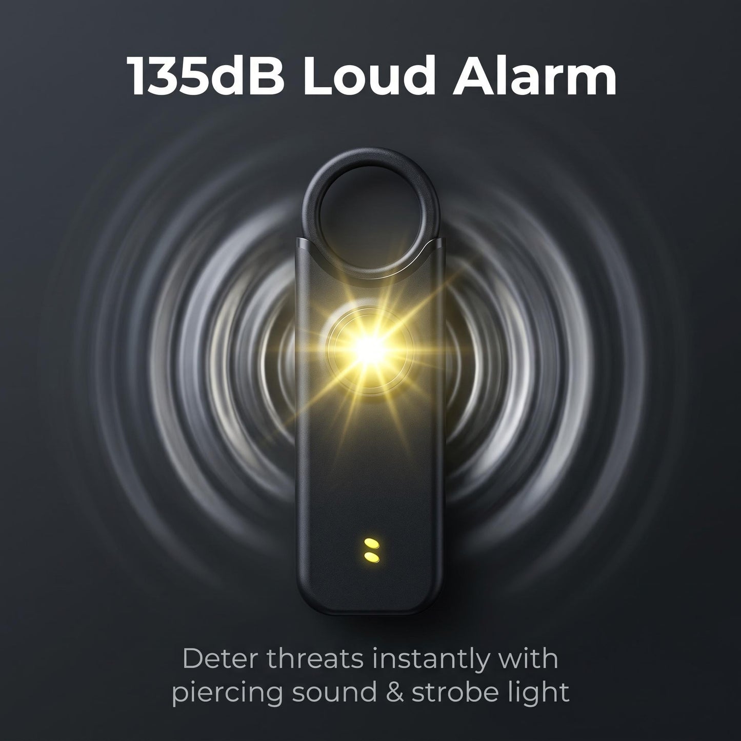 🛡️ 135dB Osobný Bezpečnostný Alarm – Vaša ochrana všade! 👉