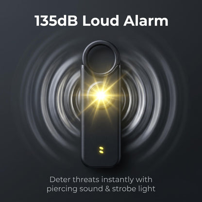 🛡️ 135dB Osobný Bezpečnostný Alarm – Vaša ochrana všade! 👉