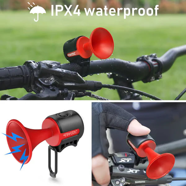 🚲 Hlasný vodotesný zvonček na bicykel – bezpečnosť teraz! 😍