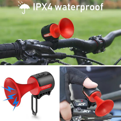 🚲 Hlasný vodotesný zvonček na bicykel – bezpečnosť teraz! 😍