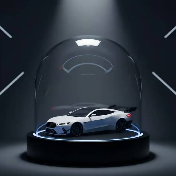 🏎️Svetelná dekorácia GTR Supercar