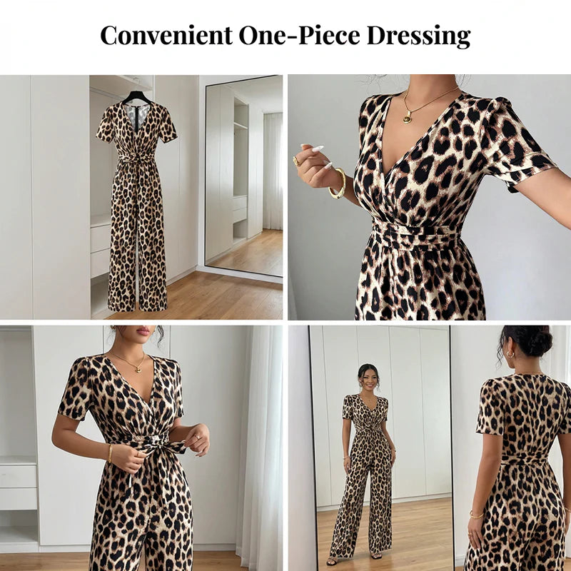 🐆 Štýlový overal s leopardovým vzorom a širokými nohavicami – okamžitý chic look! ✨