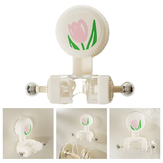 🌟 Držiak sprchovej hlavice – bezvŕtací, nastaviteľný a s darovým druhom! 🛁
