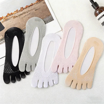 🧦✨ Unisex neviditeľné korekčné ponožky s 5 prstami – maximálne pohodlie!