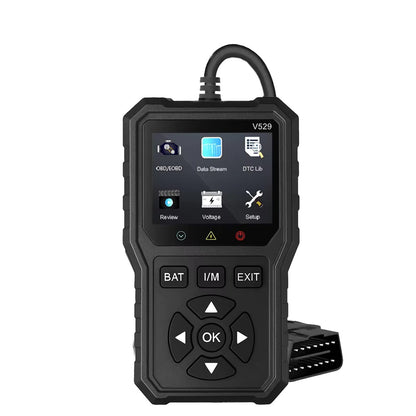 🚗 OBDII Diagnostický Skener V529 – Číta Kódy + Reálny Dátový Tok + 10 Jazykov! ✨