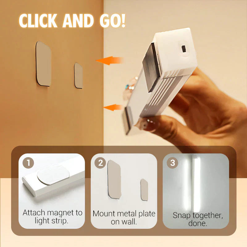 💡 Magnetický senzor pohybu s LED – automatické osvetlenie kdekoľvek! 🌟