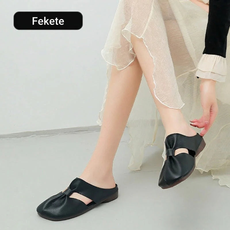 👡 Dámske papuče s uzlíkom – mäkká podrážka | Módny dizajn, ľahké a pružné – ideálne na prechádzky a mestské aktivity 🛍️