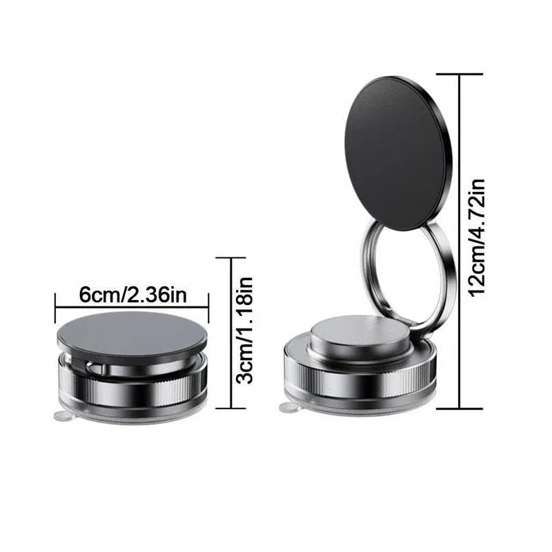 🛍️Kup więcej, zaoszczędź więcej? Regulowany 360° magnetyczny uchwyt próżniowy na telefon🤩