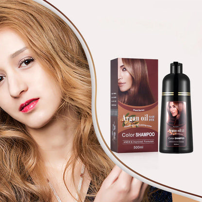 💇‍♀️ Zmeň farbu vlasov za 20 minút doma – bez salónu a bez poškodenia! ✨ (2v1 farba + šampón!)