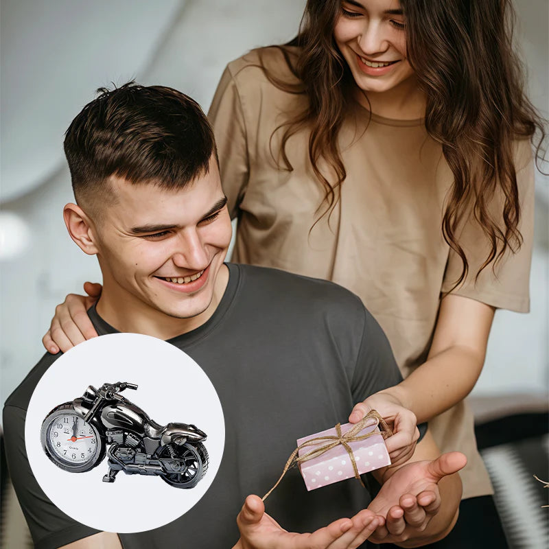 🌟 Motocyklový Budík – Unikátny Štýl + Presnosť + Darček pre Fanúšikov! 🏍️