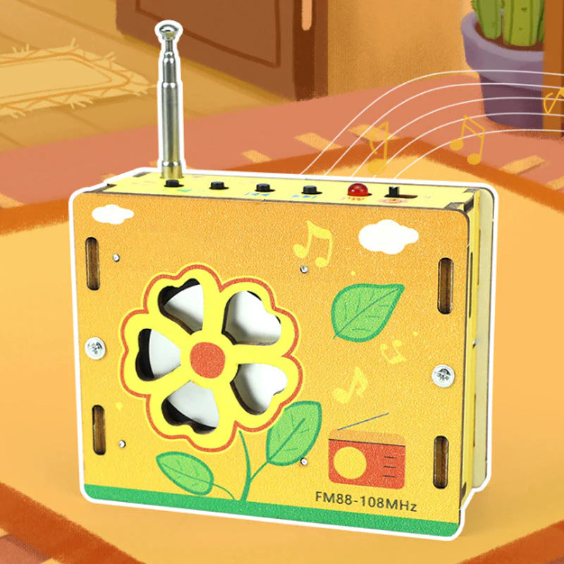 🌟 DIY vzdelávacie mini rádio – STEM zábava, praktické učenie a funkčný výsledok! 🎧