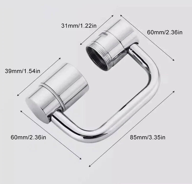 🚿 Sprchová hlavička– 5 režimov prúdu + Náhradná hlavička! Rýchla sprcha pre komfort! 💦