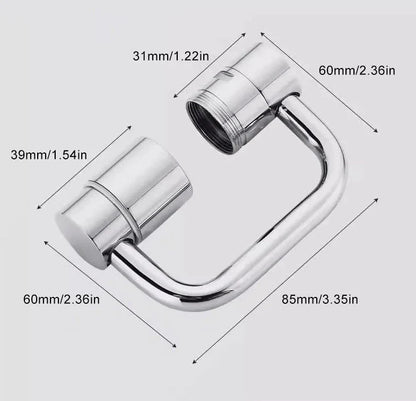 🚿 Sprchová hlavička– 5 režimov prúdu + Náhradná hlavička! Rýchla sprcha pre komfort! 💦