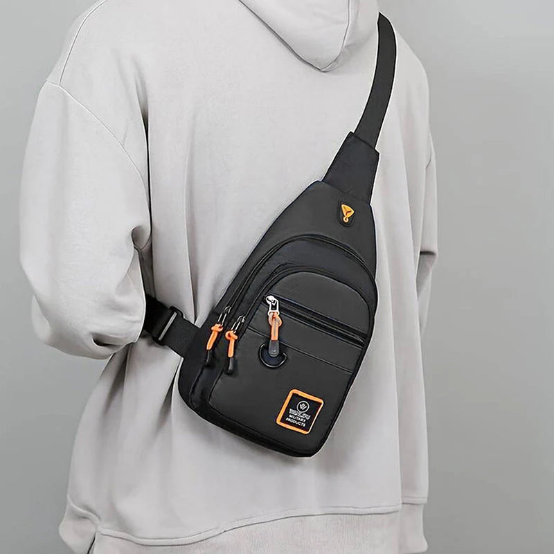 🎒🎒Pánska nepremokavá nylonová crossbody taška