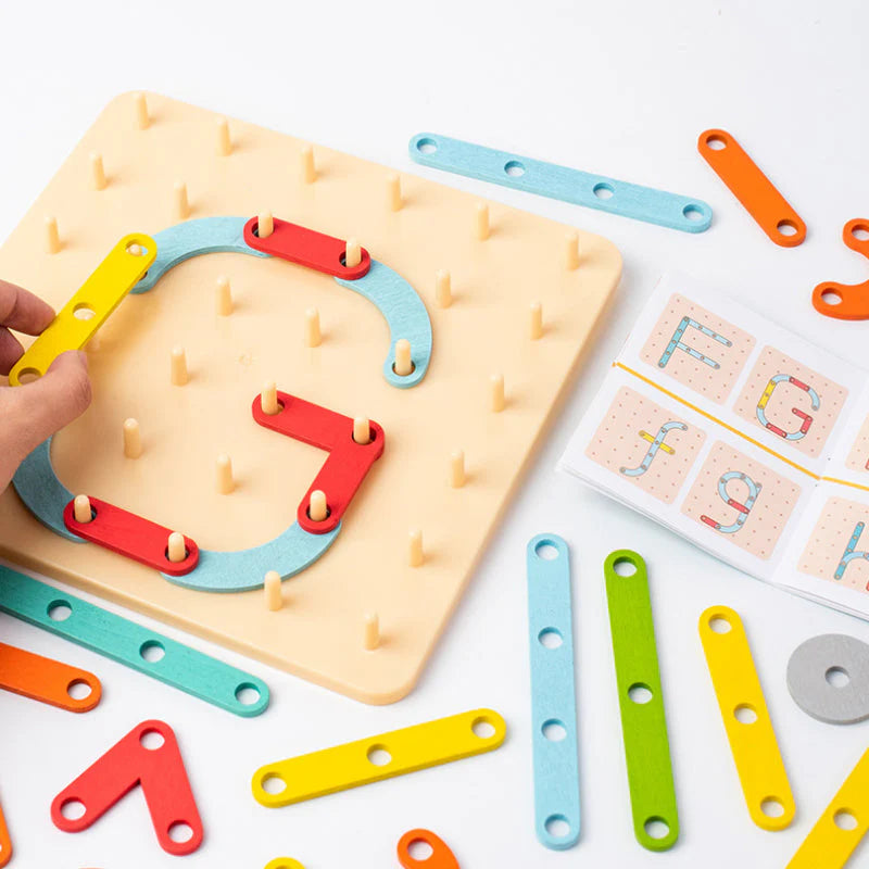【🧩 Nechajte deti užívať si učenie hrou.】Montessori hádanky