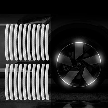 ✨ Reflexné nálepky na disky kolies – viditeľnosť a štýl aj v noci! 🚗