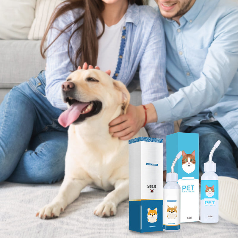 🌿 Čistič uší pre psov a mačky – úľava od svrbenia a zápachu! 🐶🐱