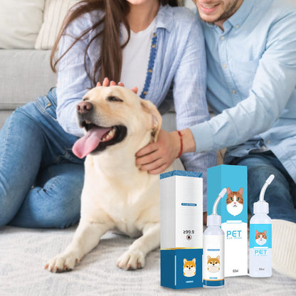 🌿 Čistič uší pre psov a mačky – úľava od svrbenia a zápachu! 🐶🐱