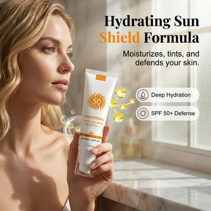 🌟✨ Tónovací podklad SPF 50+ – žiarivá pleť s ochranou!