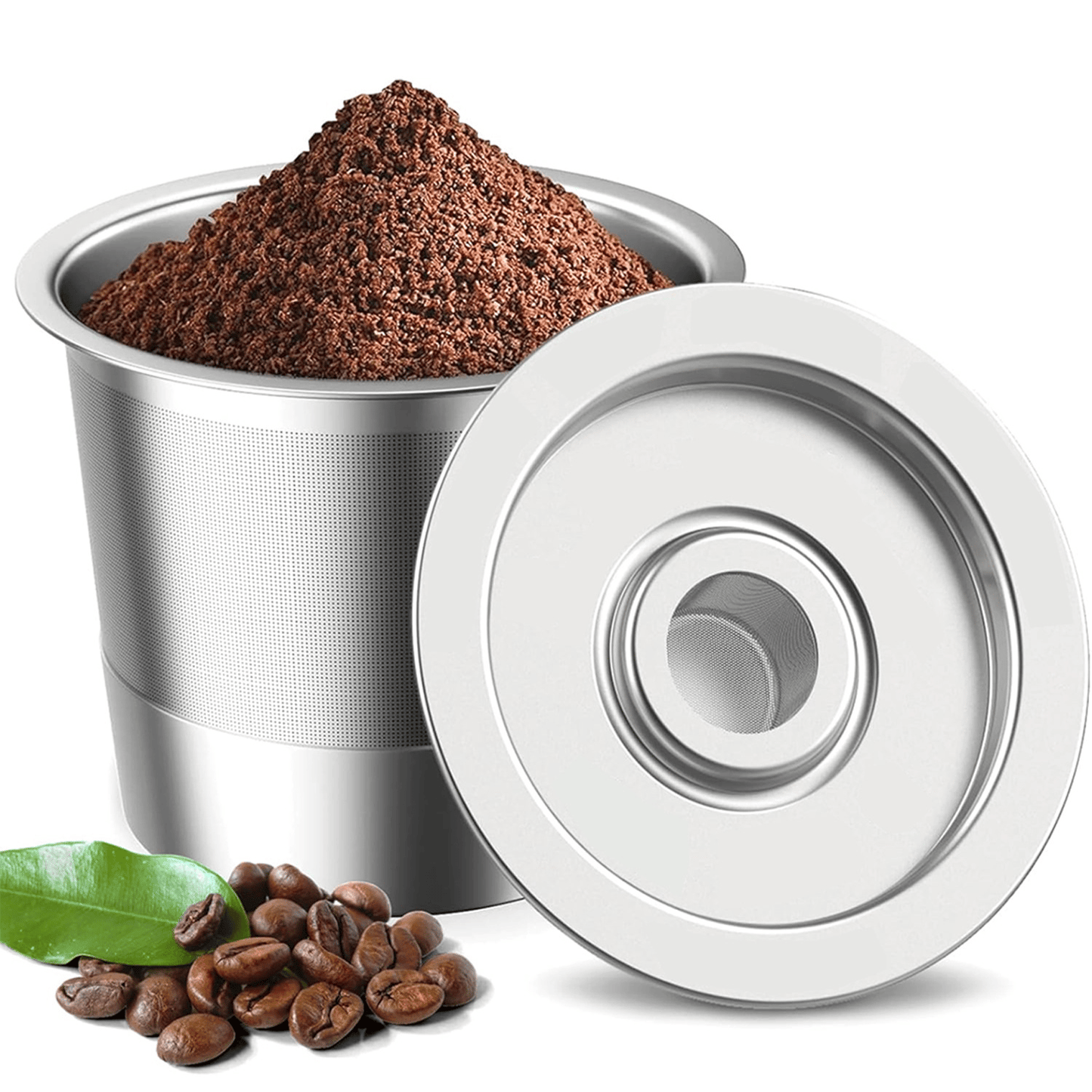 Opakovane použiteľný K-Cup pre Keurig 1.0 z nehrdzavejúcej ocele, doplniteľný K-Cup --⏱️Posledná akcia so Druhý kus len za 10 €