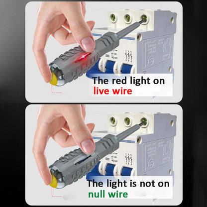 🔧 2-v-1 Detektor Elektriny – Bezpečnosť + Praktičnosť Pre Každý Dom! ⚡