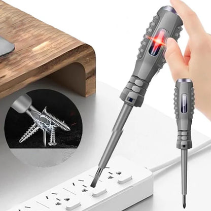 🔧 2-v-1 Detektor Elektriny – Bezpečnosť + Praktičnosť Pre Každý Dom! ⚡