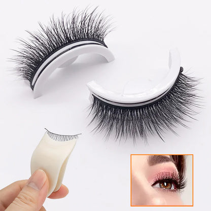 👀 Samopriležne Trepalnice – Brez Lepila, Vodoodporne & Ponovno Upotrebne!✨