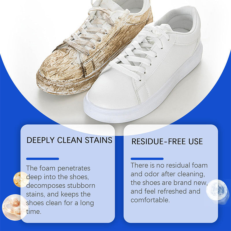 👟✨ Čistič tenisiek bez vody – hĺbkové čistenie za pár minút!