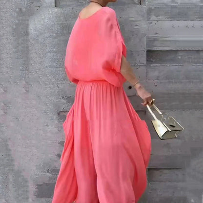 😍 Letná hit: Ľahká šifónová súprava top + široké nohavice! 👗